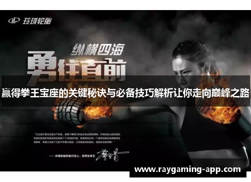 赢得拳王宝座的关键秘诀与必备技巧解析让你走向巅峰之路